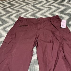 Wild Fable Maroon Cargo Pants